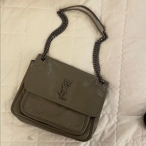 YSL Medium Niki Leather Shoulder Bag